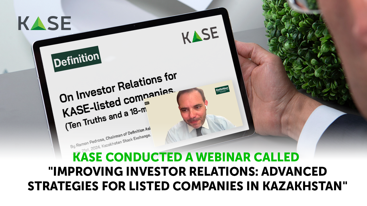 KASE held a webinar called 